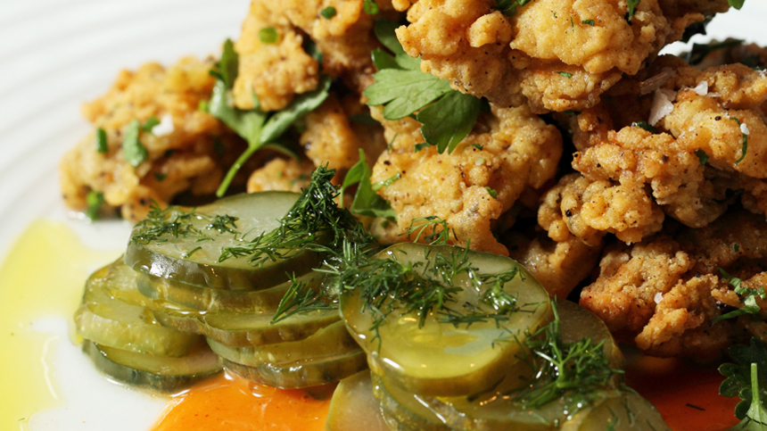 Tequila Pairing - Fried Oysters