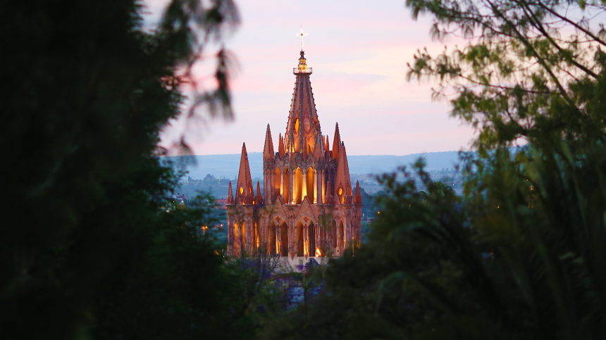 San Miguel de Allende cathedral