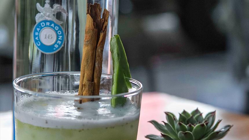 agua de horchata original tequila cocktail