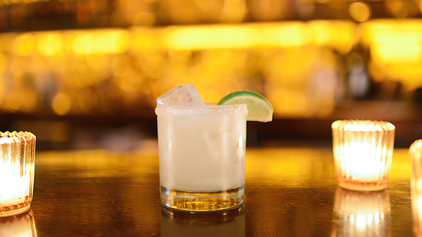 El Dragon Blanco Tequila Cocktail Made With Casa Dragones